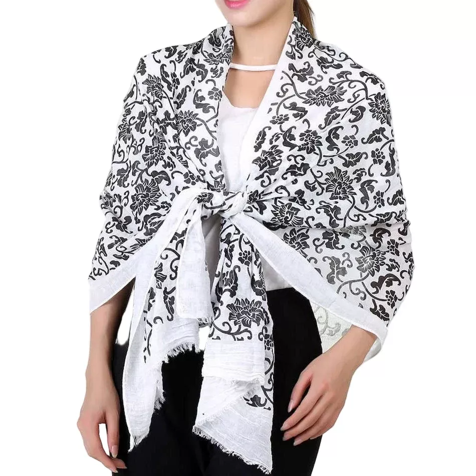 Scarf - Bold Black & White