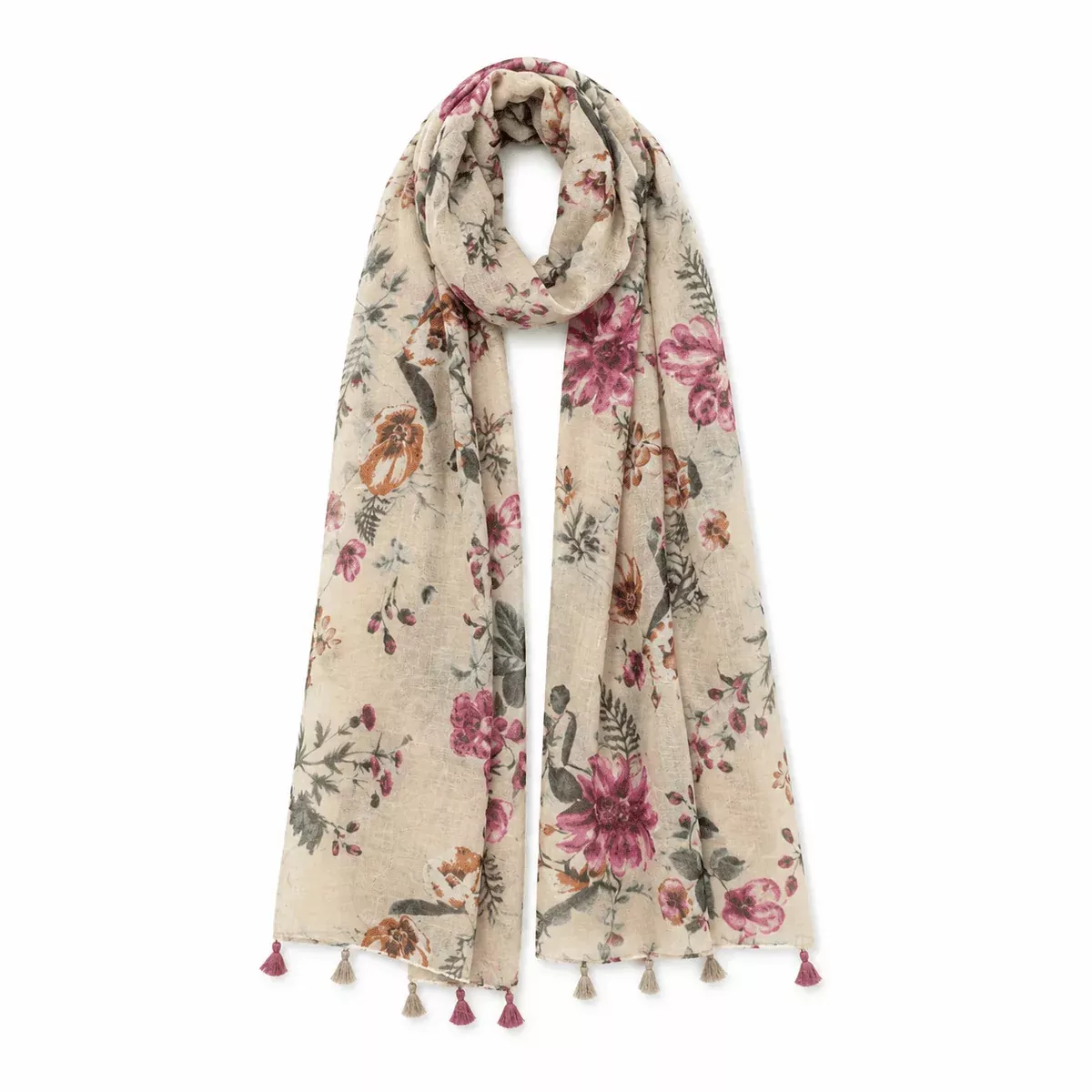 Scarf - Vintage Spring Flowers
