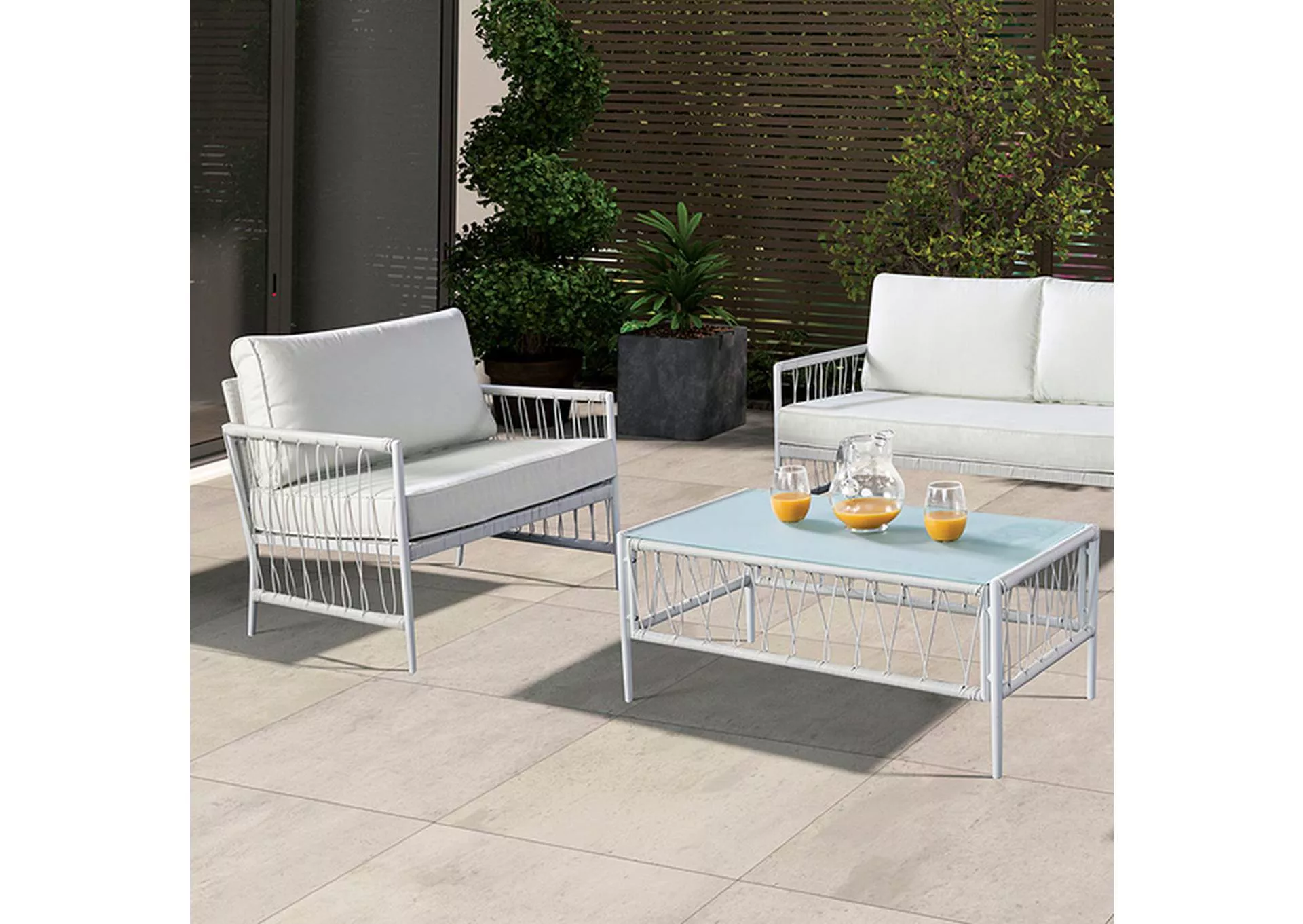Shomari - 5 Pc. Wicker Sofa Set