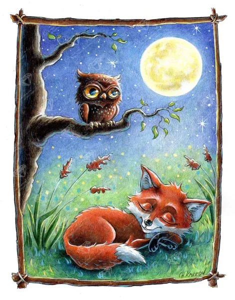 Sleeping Fox
