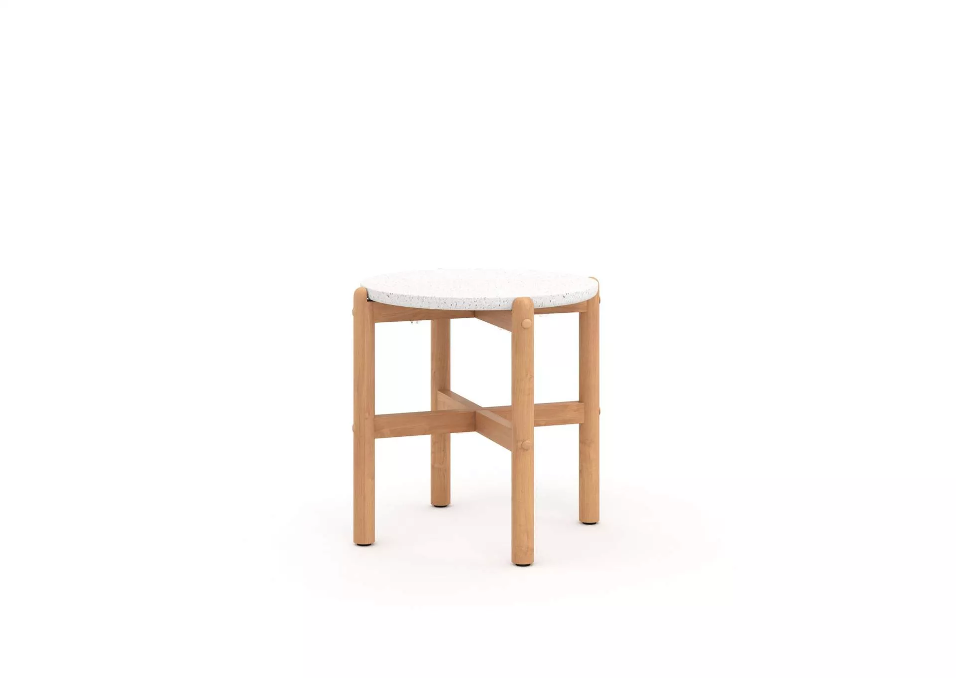 SOLSTICE END TABLE TERRAZZO TOP