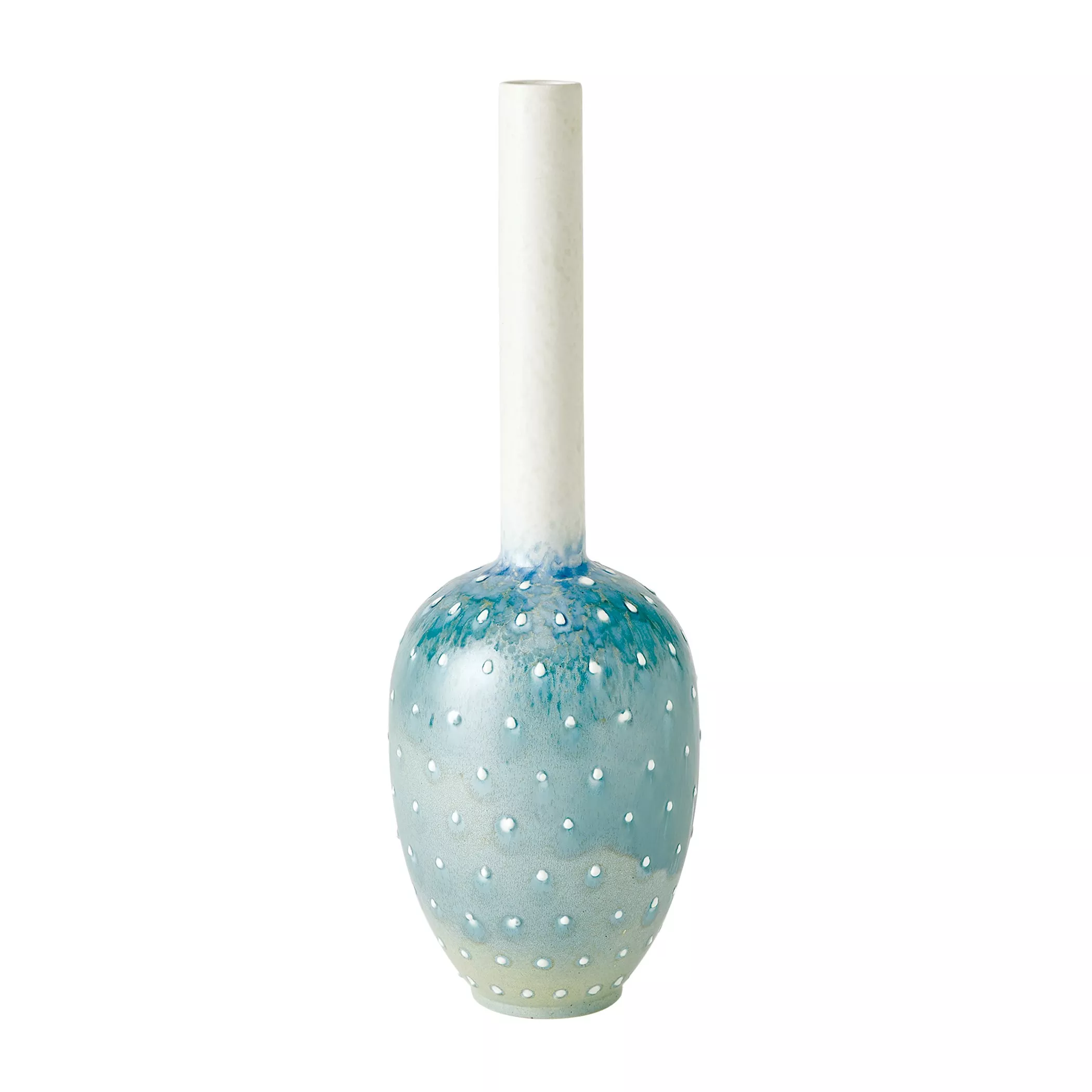 Spotted tall Vase