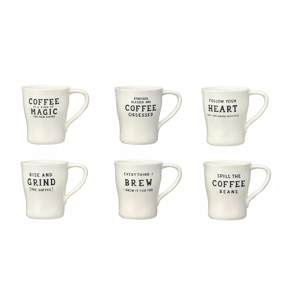 Stoneware Mug With Sayings