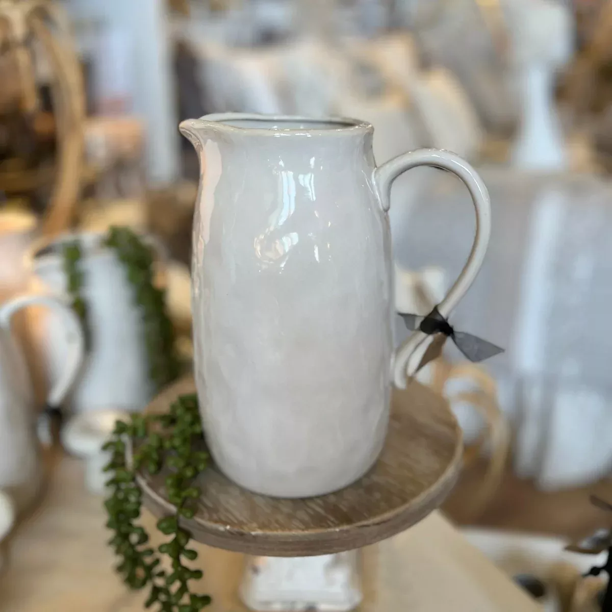 Stoneware Pitcher