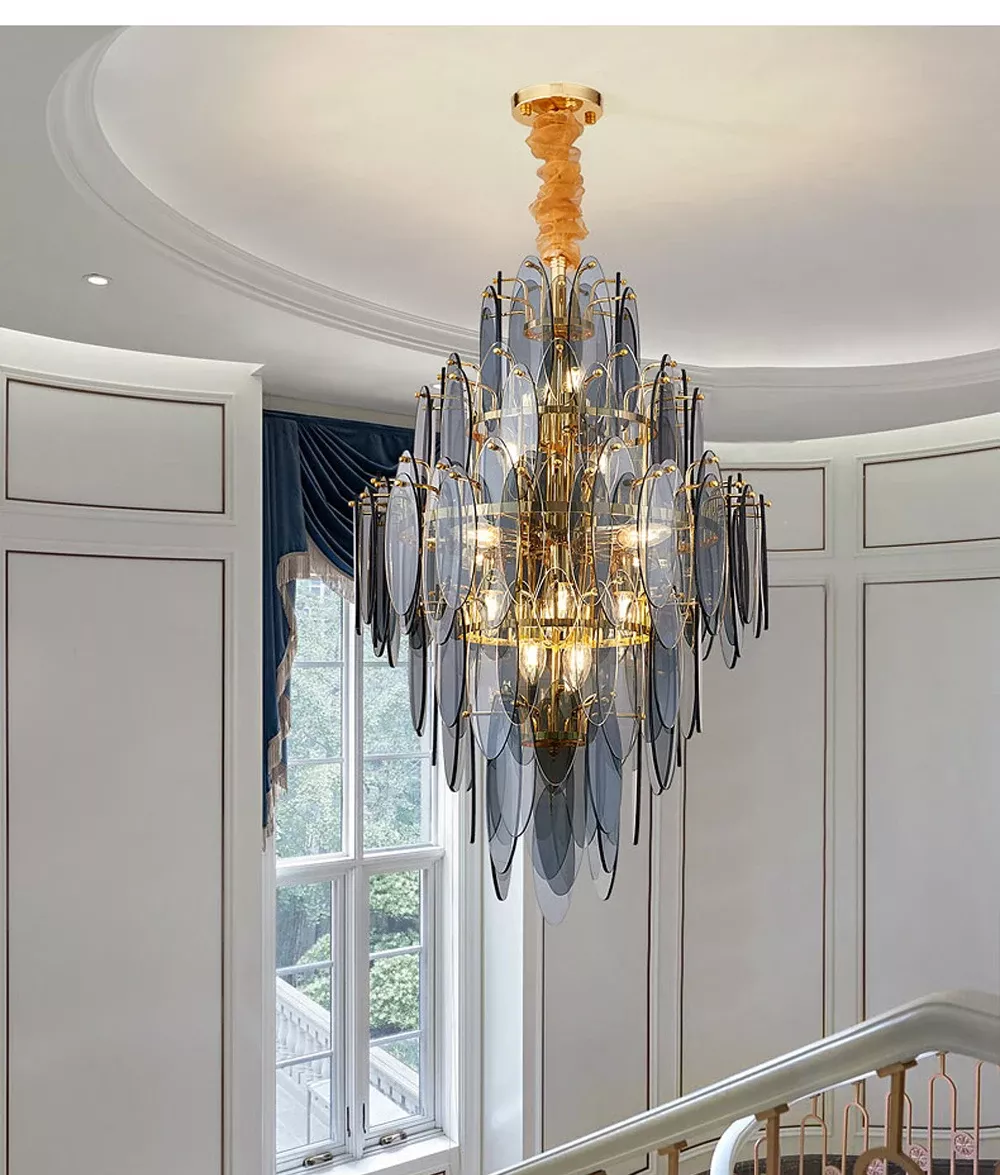 Stylish Oval Shape Bright Chandelier