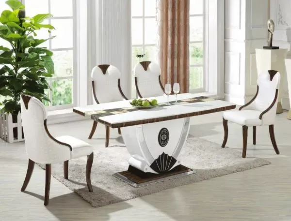 Stylish Unique Solid Wooden Dining Table