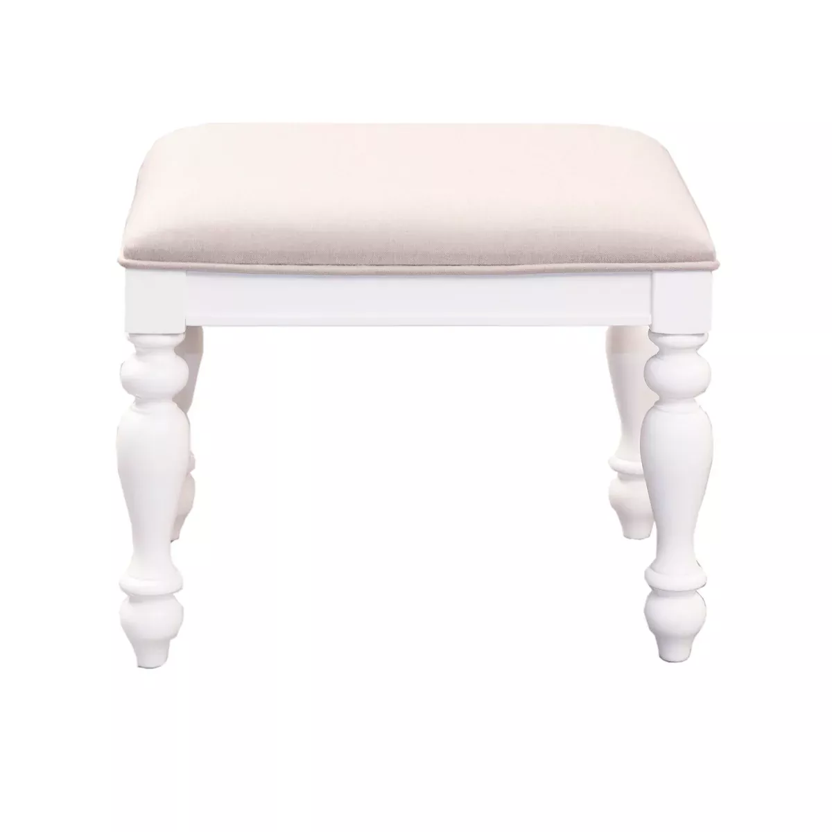 Summer House - Vanity Stool - Oyster White