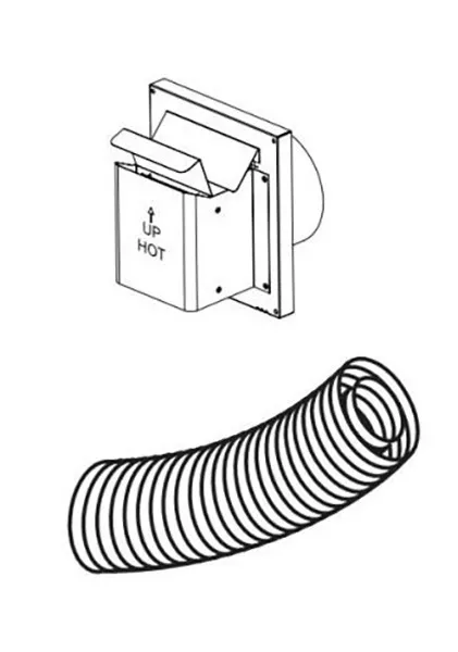 Superior SFKIT24CT Secure Flex Compact Termination Kit with 24" Compressed Vent