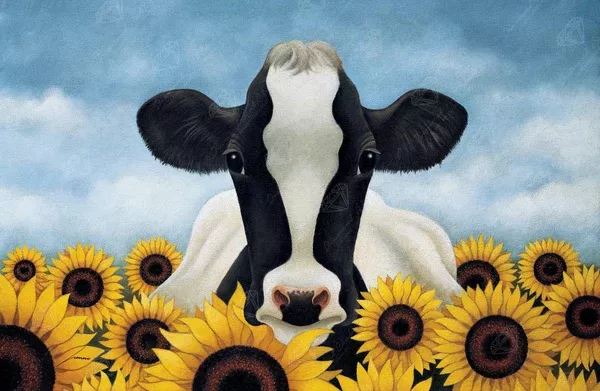 Surrounded by Sunflowers