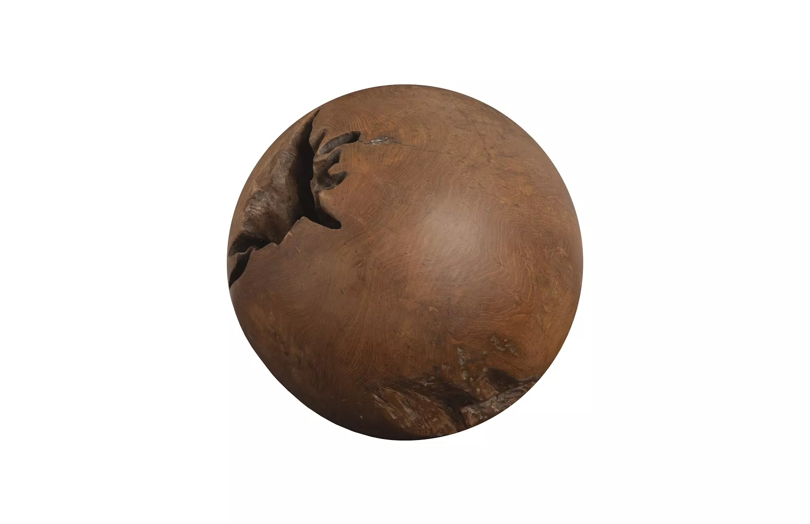 Teak Medium Wood Ball