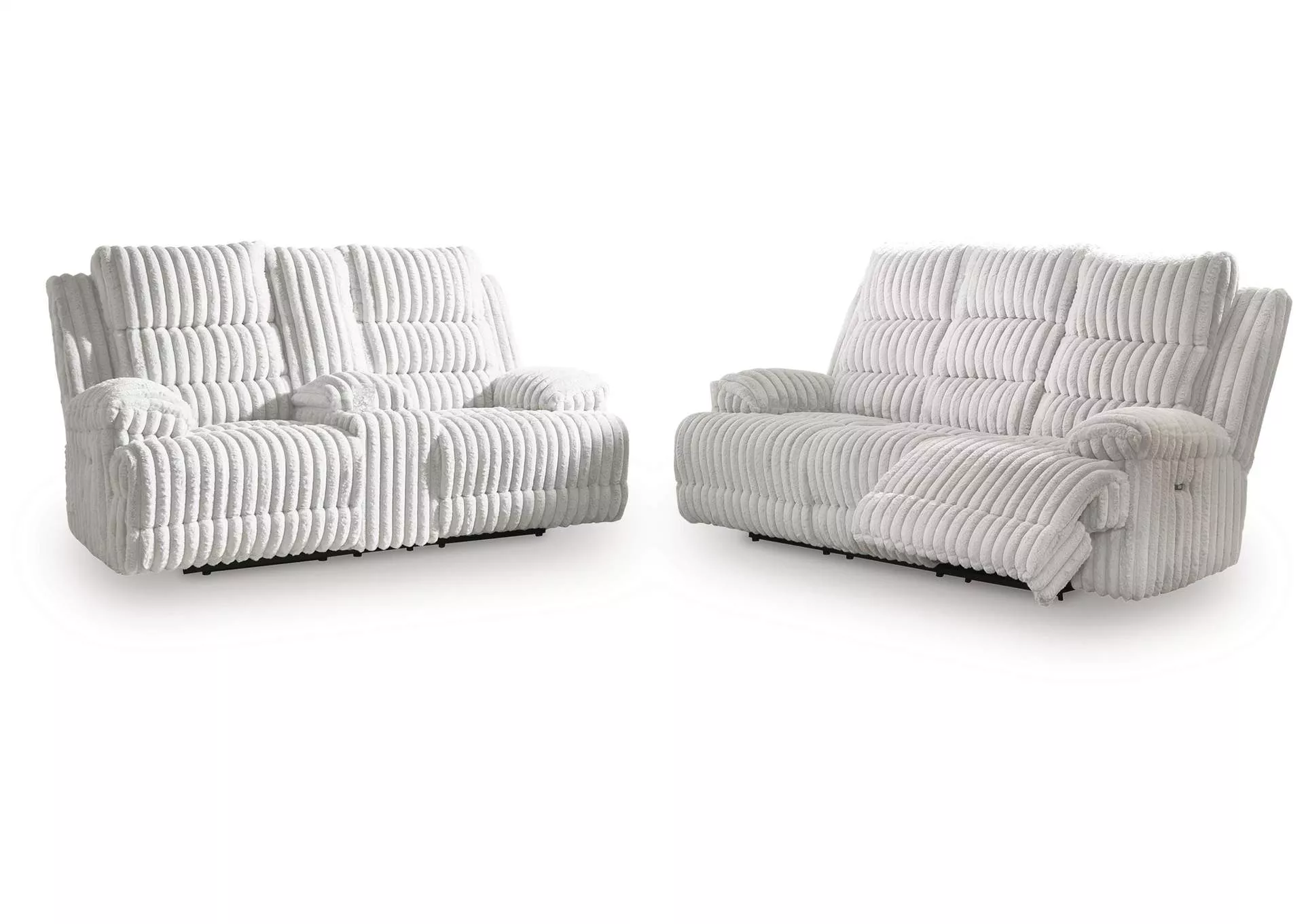 Technique Power Reclining Sofa and Loveseat Set