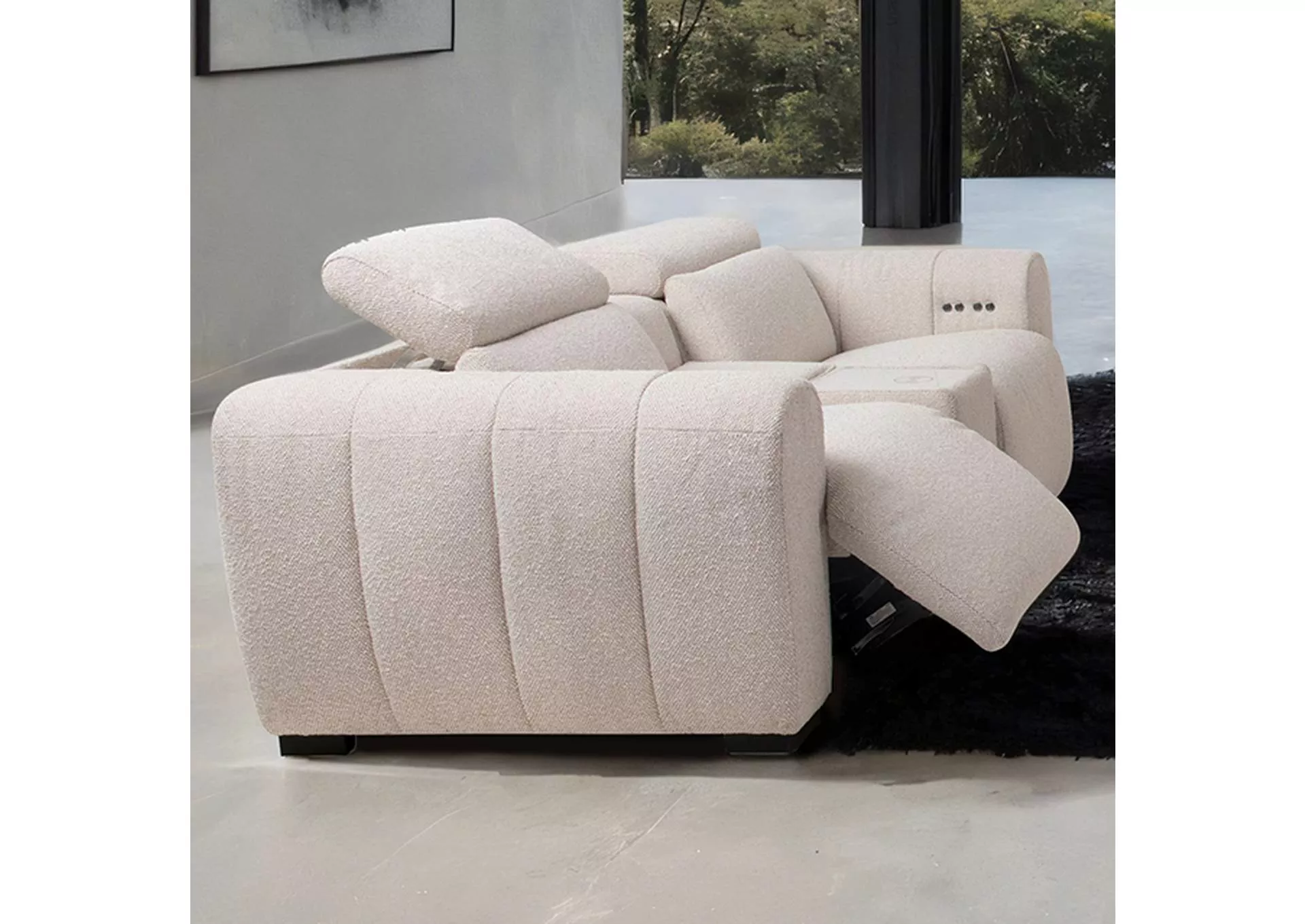 Thaddea - Power Loveseat