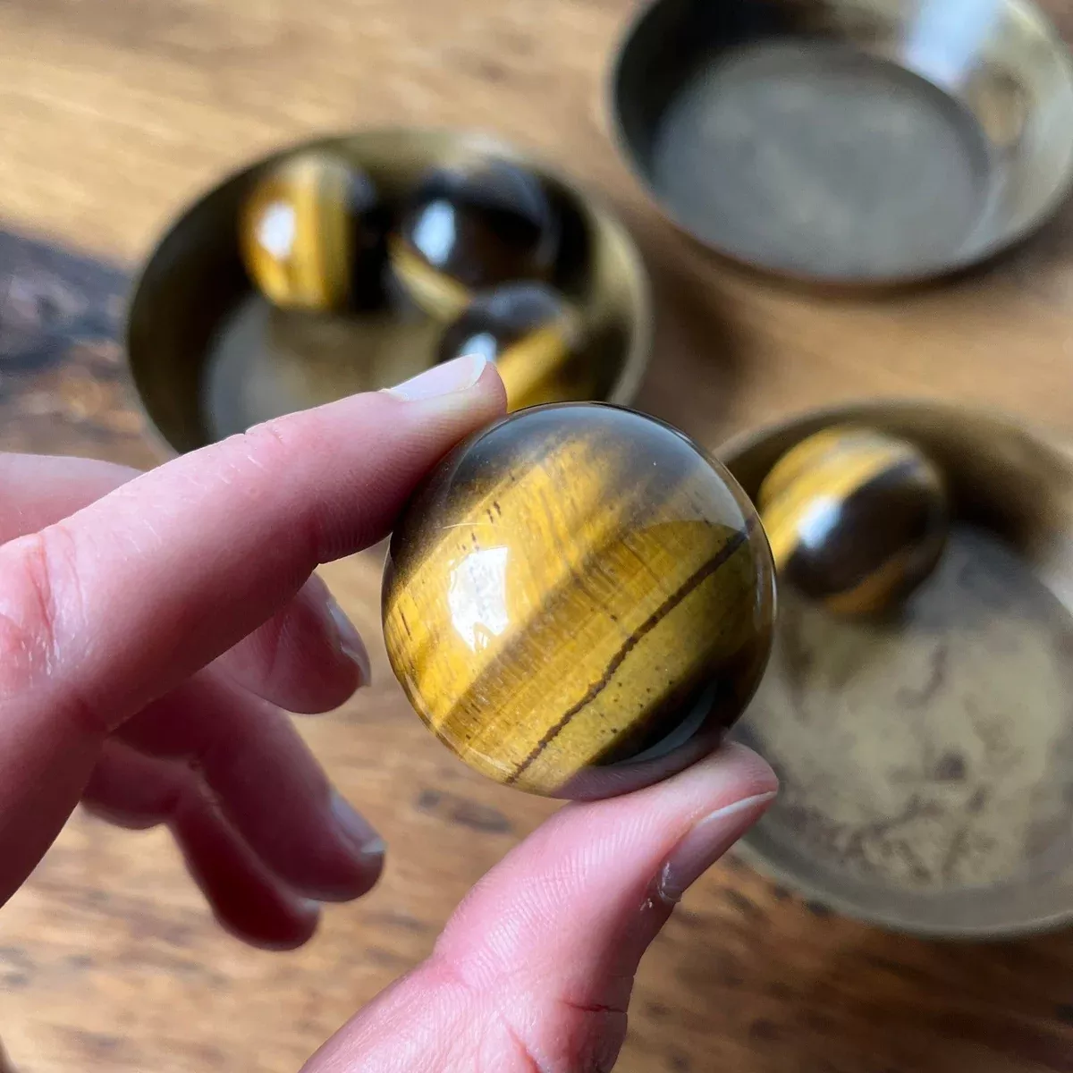 Tiger's Eye Sphere
