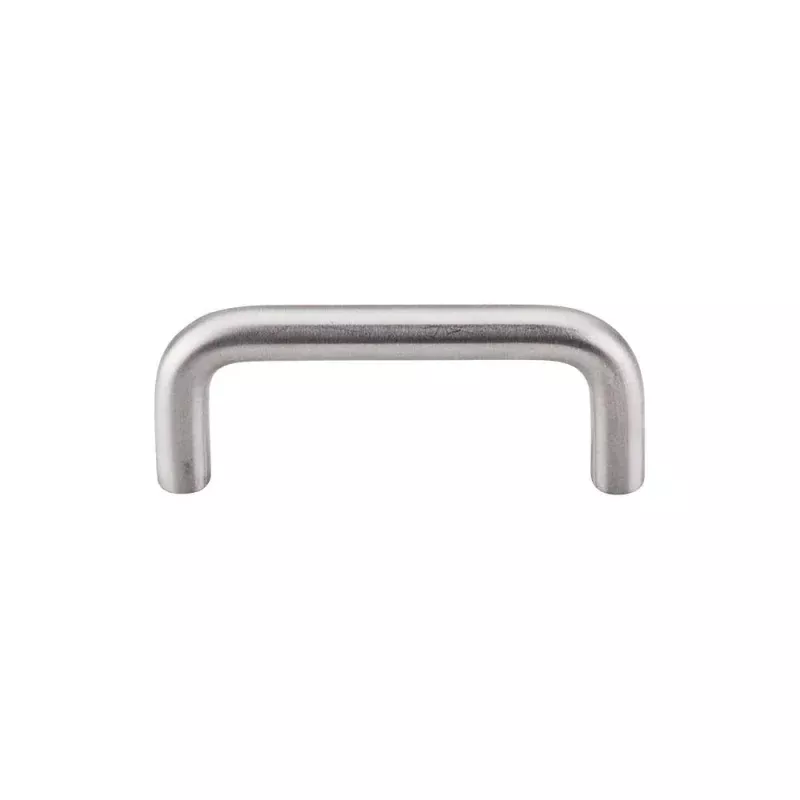 Top Knobs Bent Bar 10mm in Brushed Stainless Steel