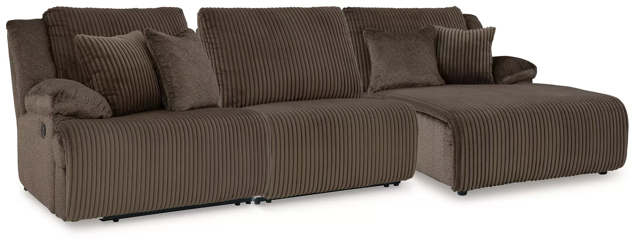 Top Tier - 3 Piece Reclining Sectional