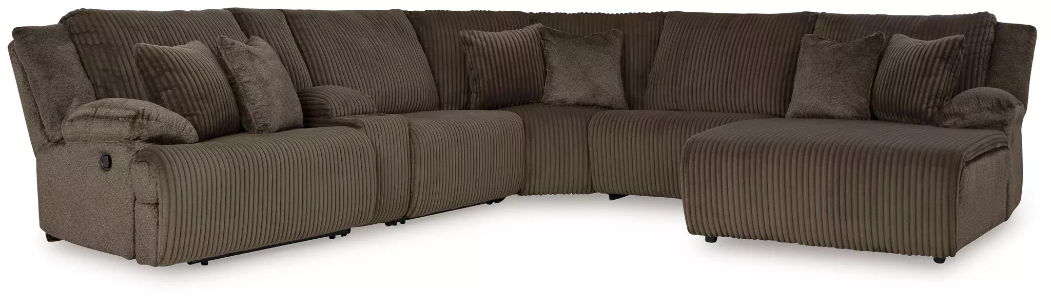 Top Tier - 6 Piece Reclining Sectional