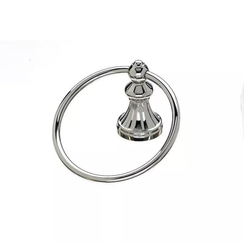 Topknobs HUD5PN Towel Ring in Polished Nickel