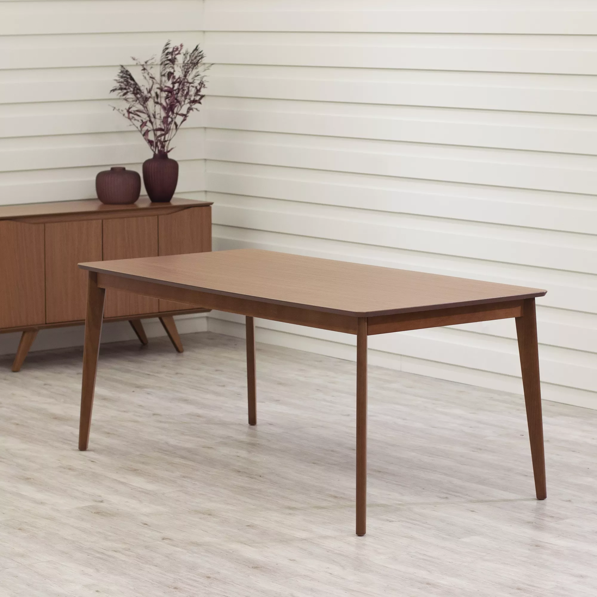 Tudor 70" Brown Dining Table