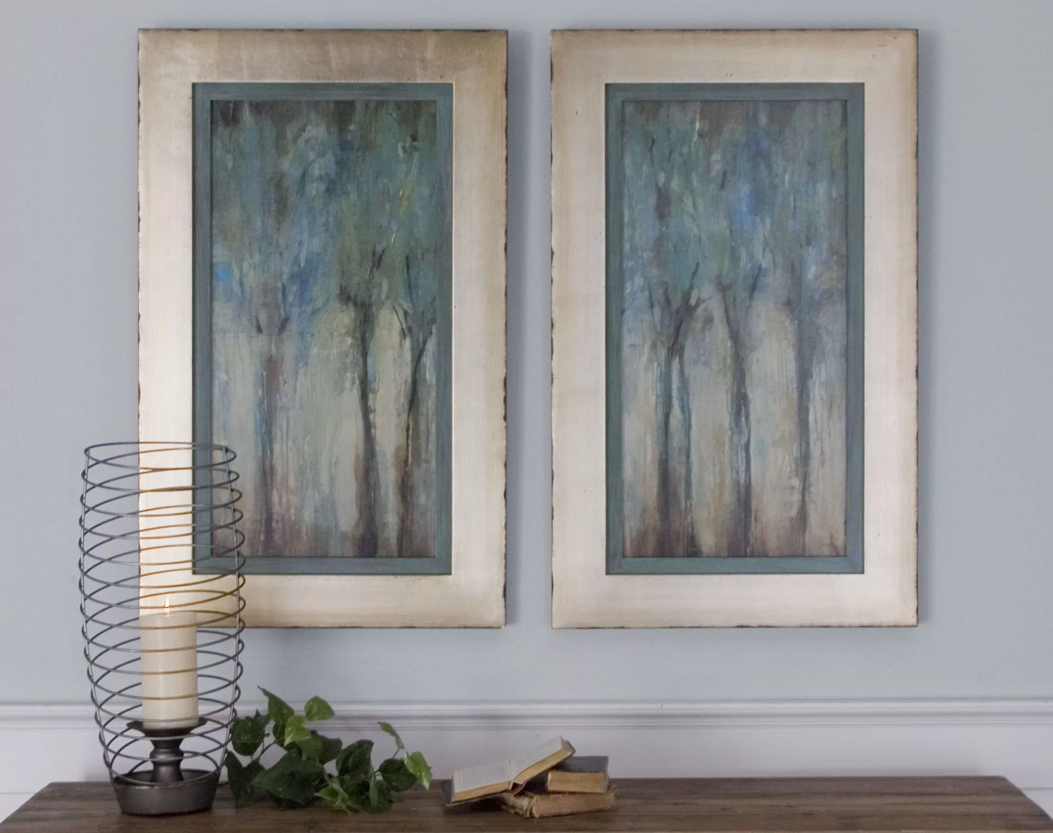 Uttermost Whispering Wind Framed Art Set/2