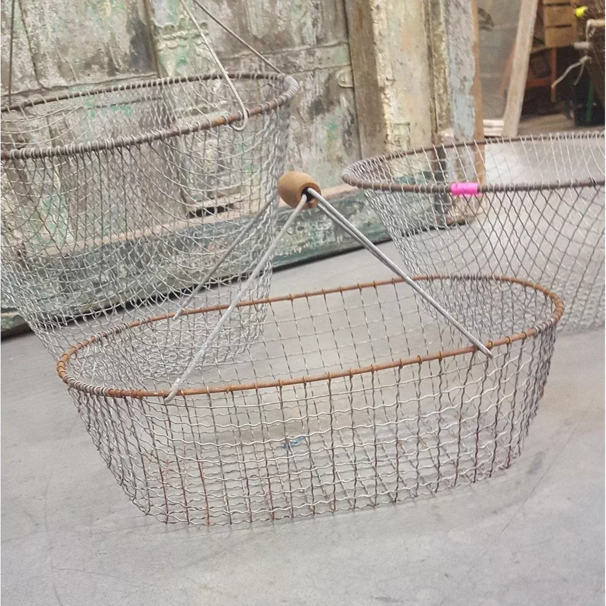 Vintage Inspired Egg Basket