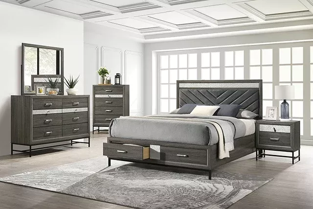 Voleta - 4 Pc Queen Bedroom Set
