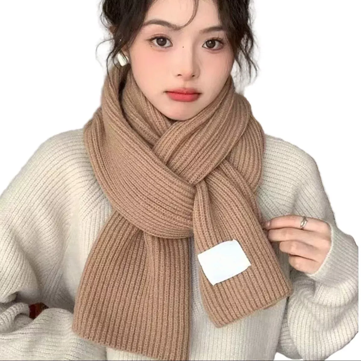 Warm Knitted Scarf