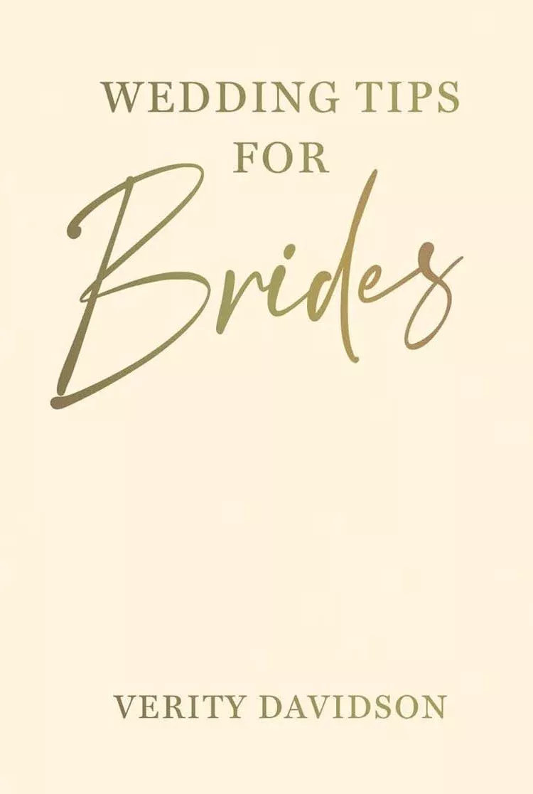 Wedding Tips For Brides - Hardcover Book