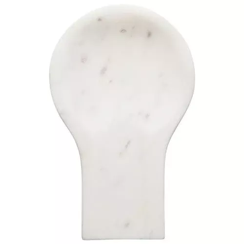 White Marble Spoon Rest