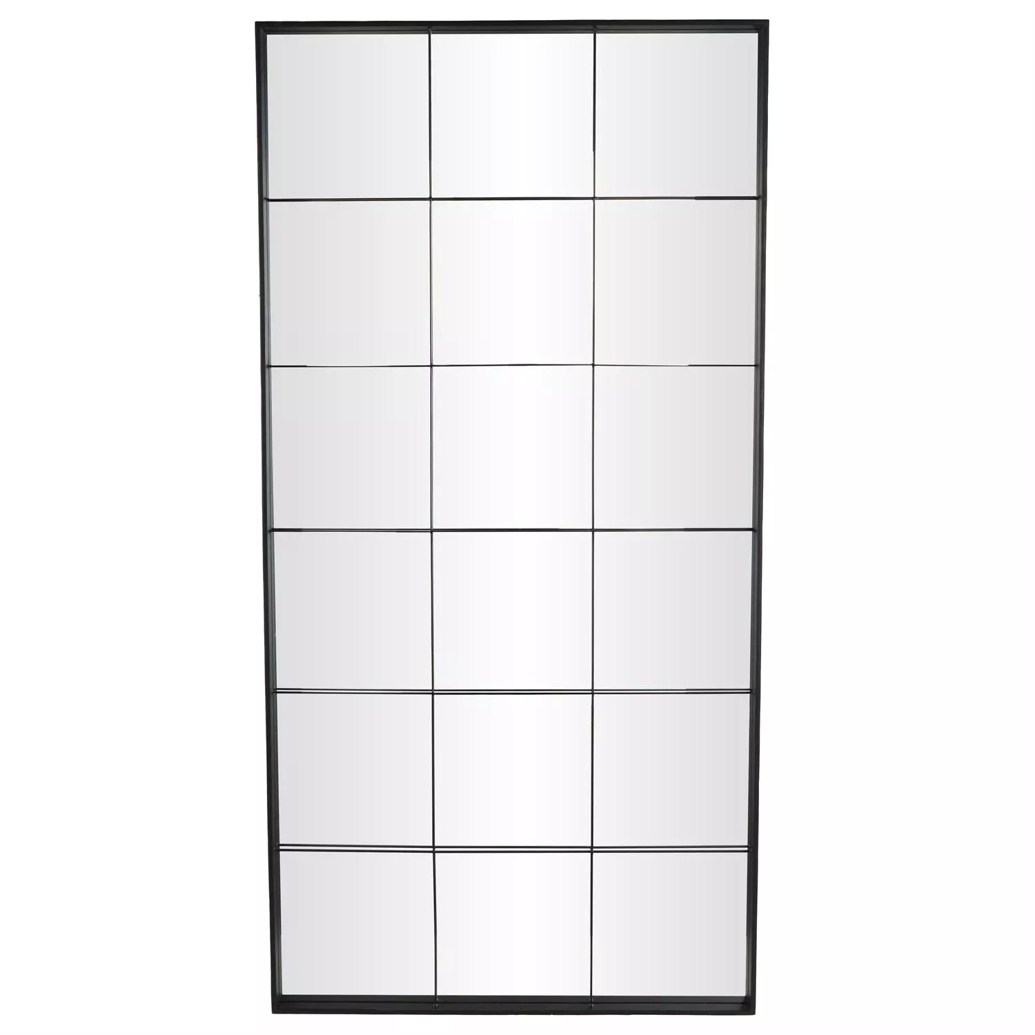 Window Pane Floor Mirror