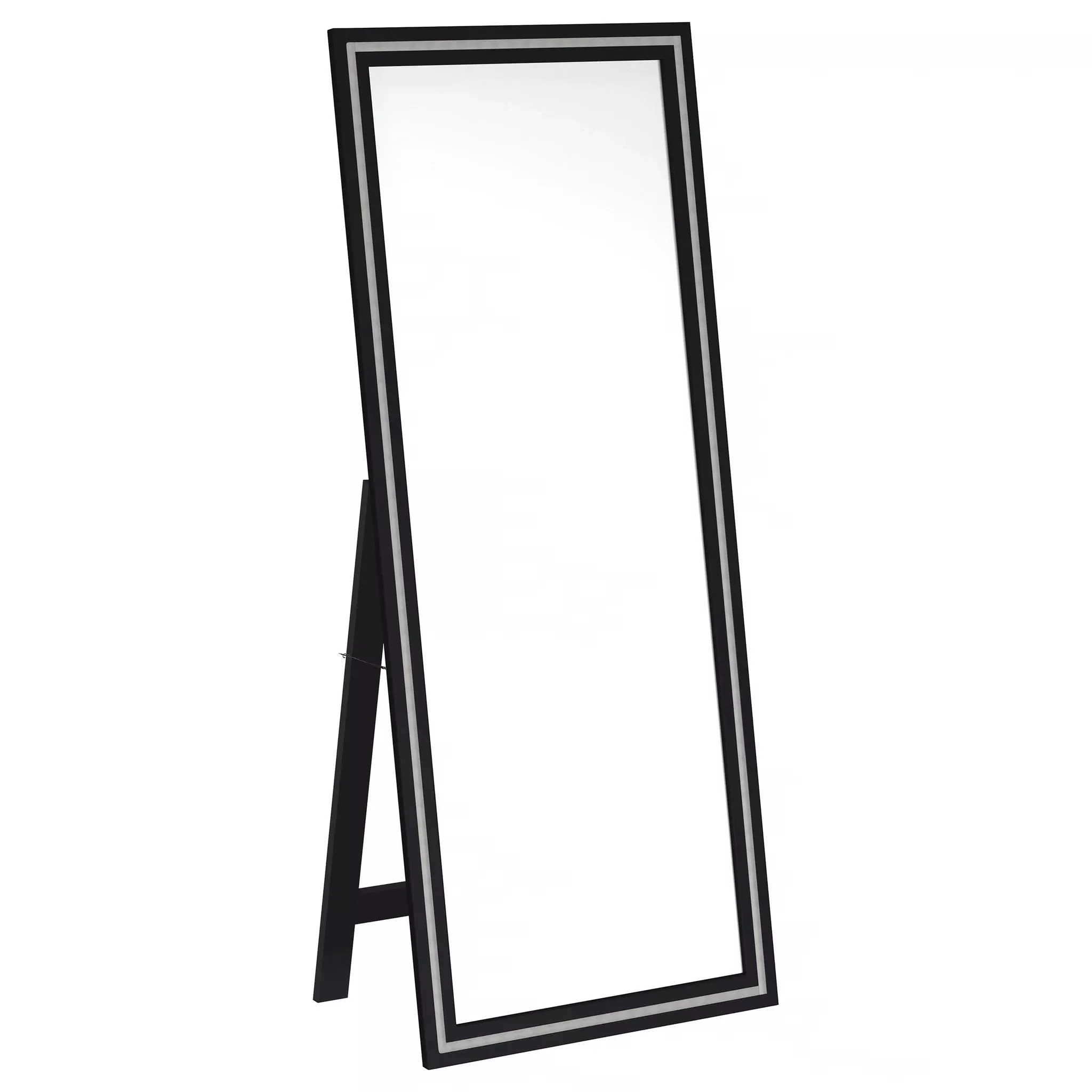 Windrose Standing Mirror with LED Lighting
