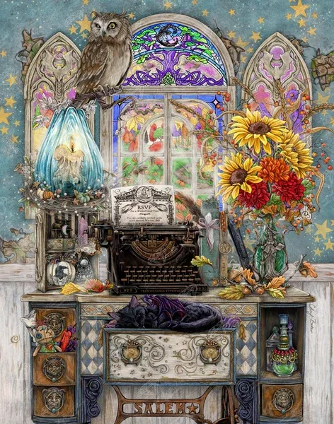 The Witch's Study Room