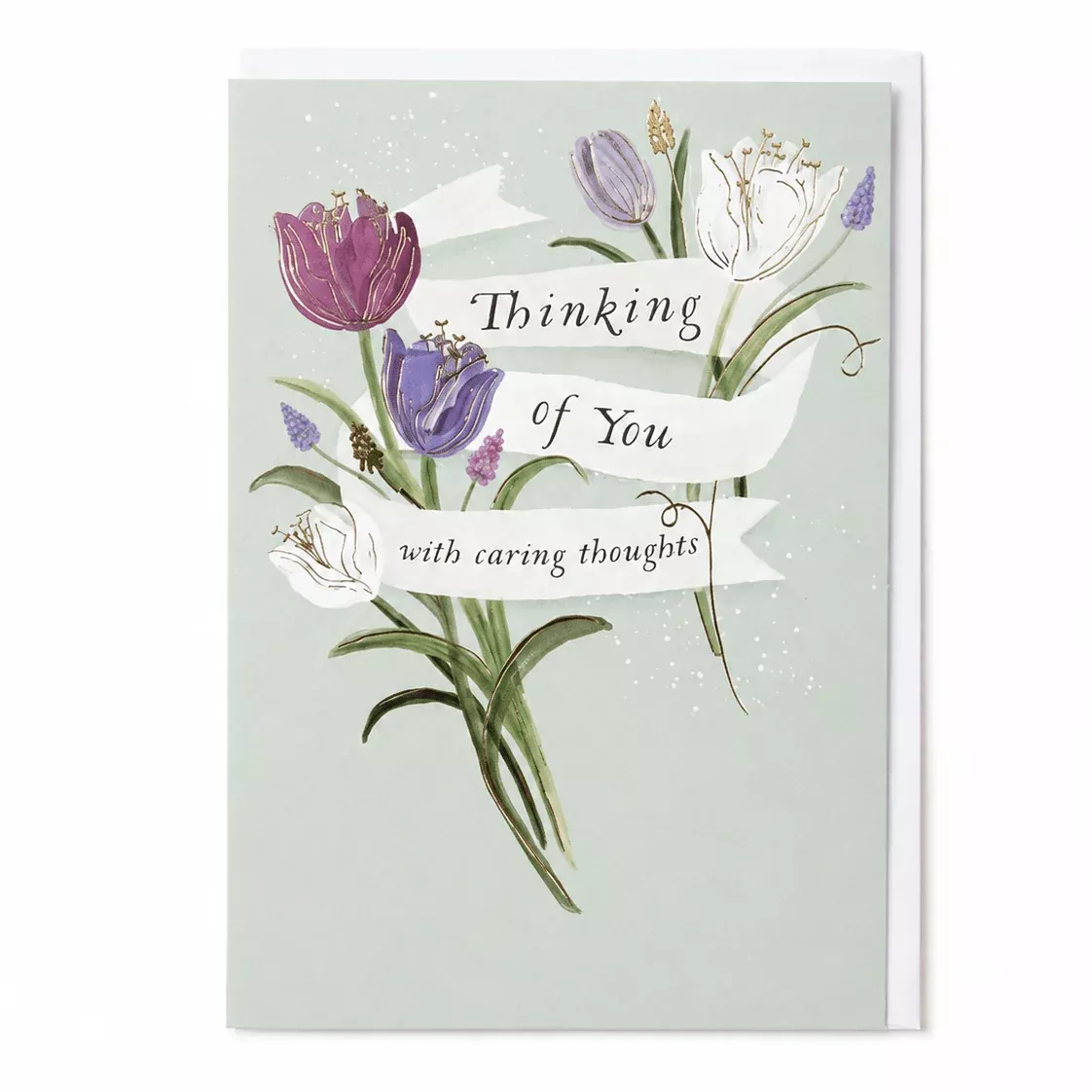 With Caring Thoughts - Greeting Card - Sympathy