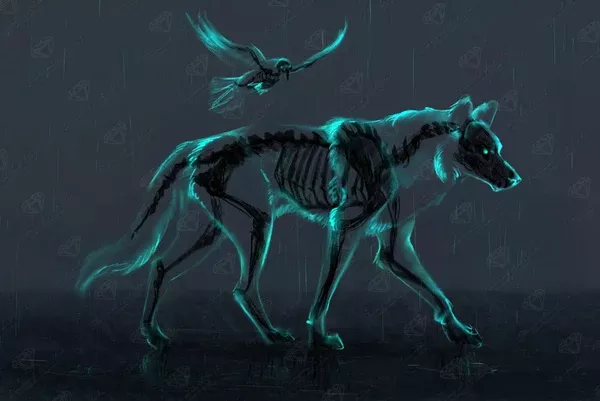 Wolf And Raven