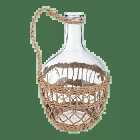 Wrapped Bottle Vase