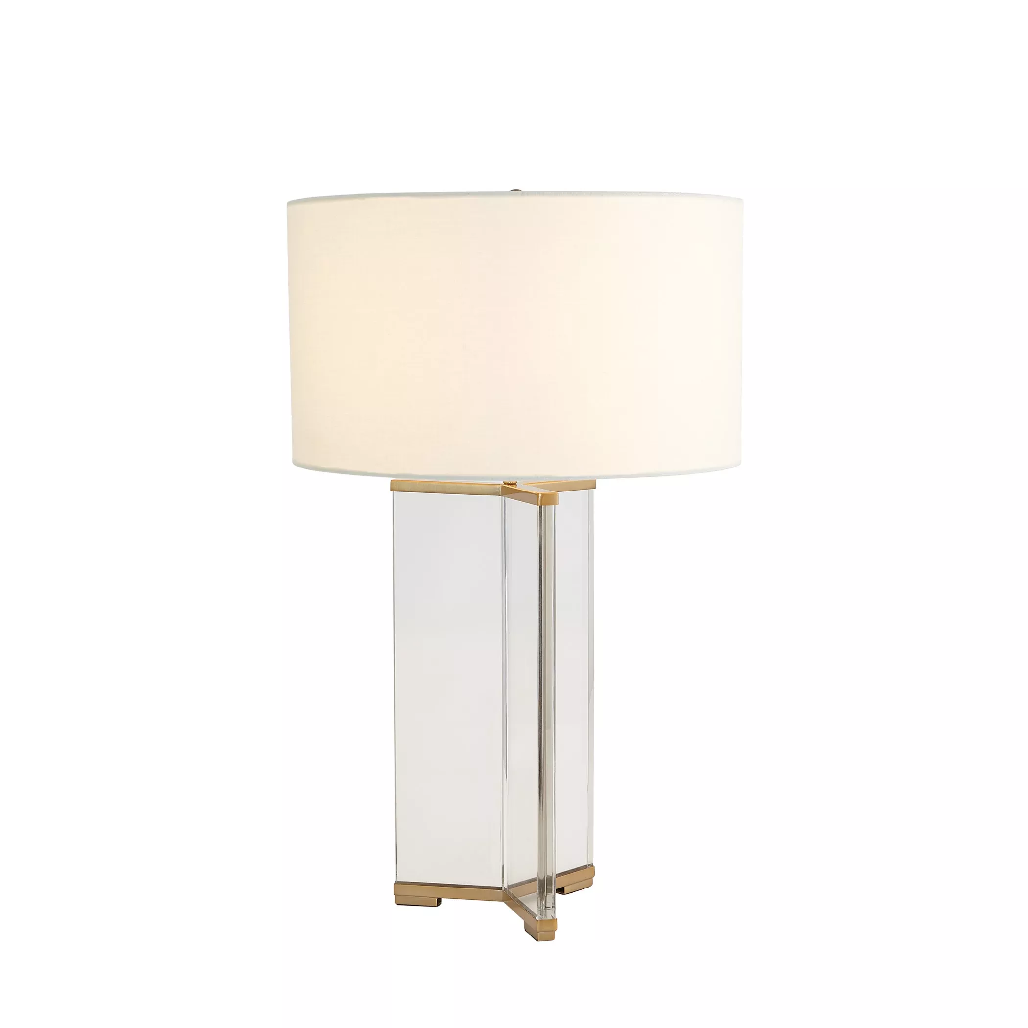 Y Brass Table Lamp
