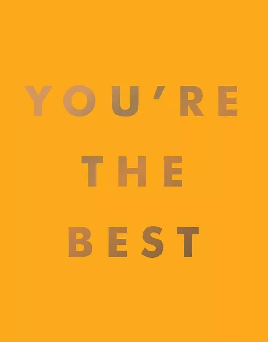 You're The Best - Hardcover Book