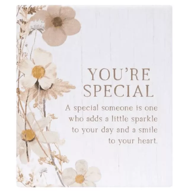 You're Special - Rustic Meadow Plaque