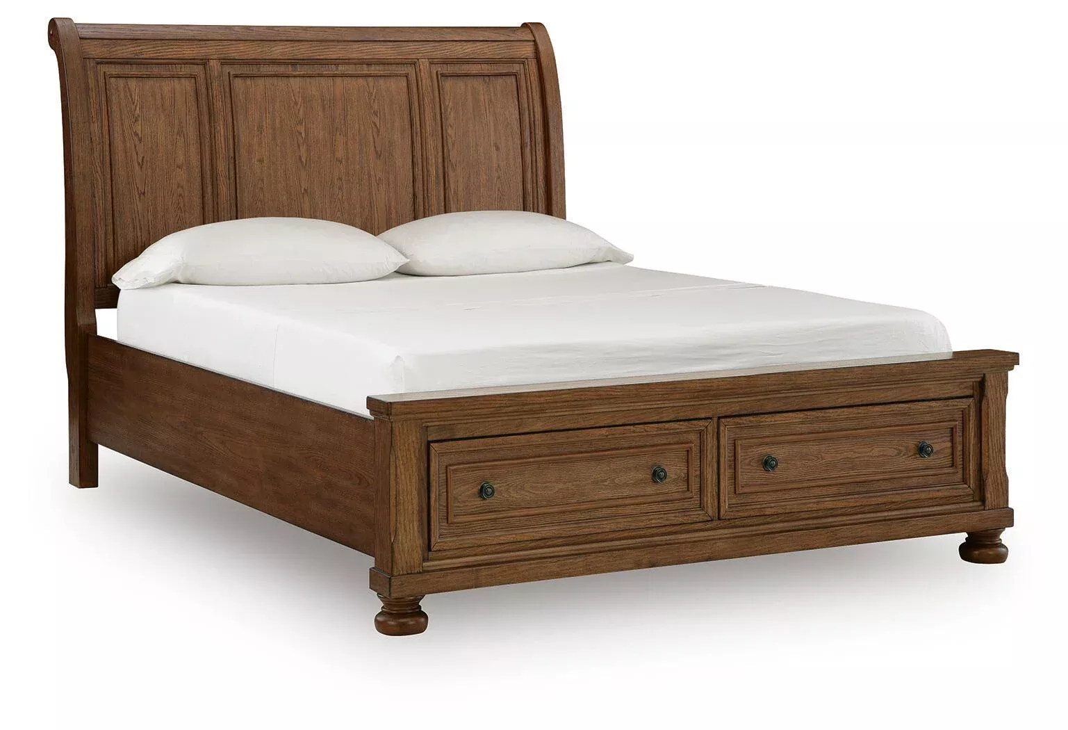 Zackaryn - Sleigh Storage Bed